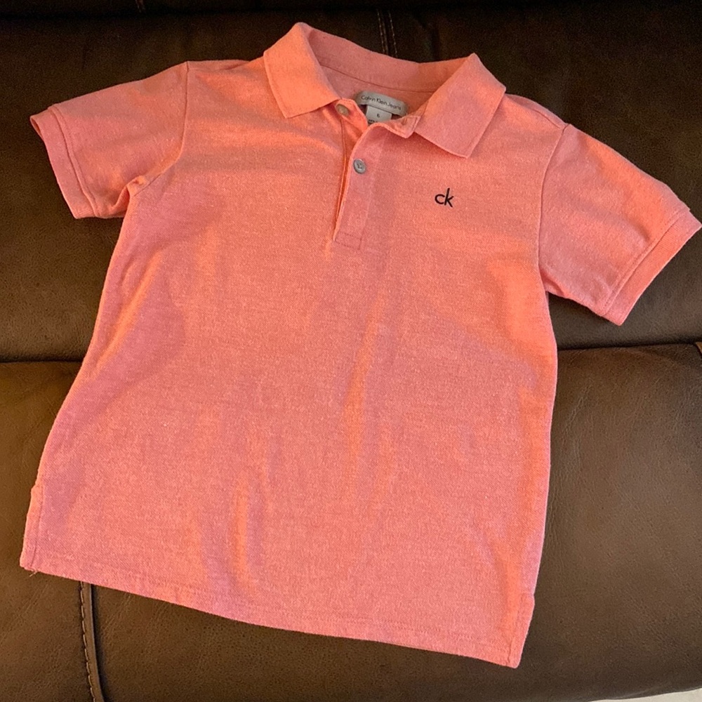 Calvin Klein Jeans boys polo shirt